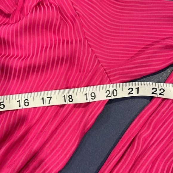 REVOLVE x FREE PEOPLE Everly Shirt Dress Pockets Pink Phenom Sz S - Picture 15 of 16